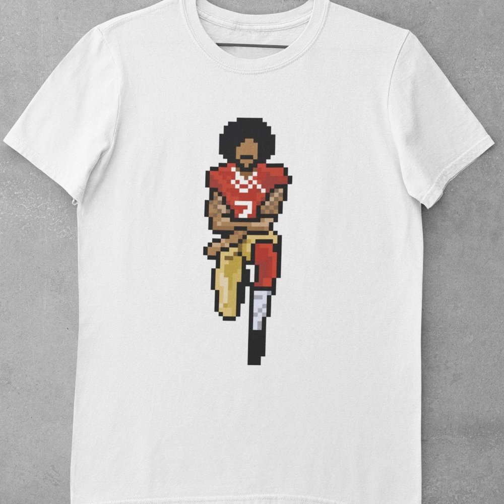 Colin Kaepernick Video Game Shirt Tecmo Bowl